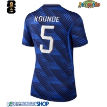 Maglie da calcio Francia Jules Kounde #5 Prima Maglia Femminile Mondiali 2026  Manica Corta